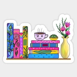 Subtle Pan-inspired Bookshelf Sticker